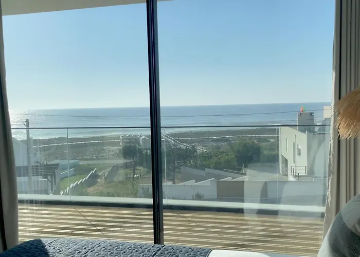 Villa Exclusive House With Full Sea View, Luxury And Comfort By The Sea Murtinheira